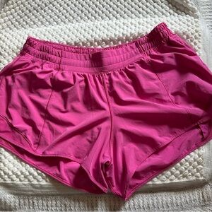 Lululemon Athletica Pink Athletic Shorts Lightweight Performance